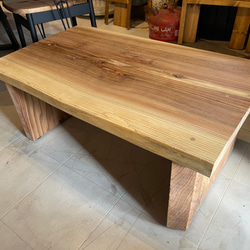 国産杉の無垢材を使ったローテーブル 45x90cm オイル仕上げ