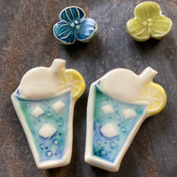 クリームソーダのブローチ(レモン) 16枚目の画像