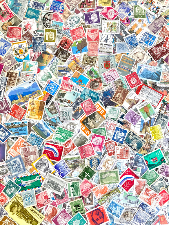 海外の美しいヴィンテージ切手B.。＊60枚アソートセット その他素材