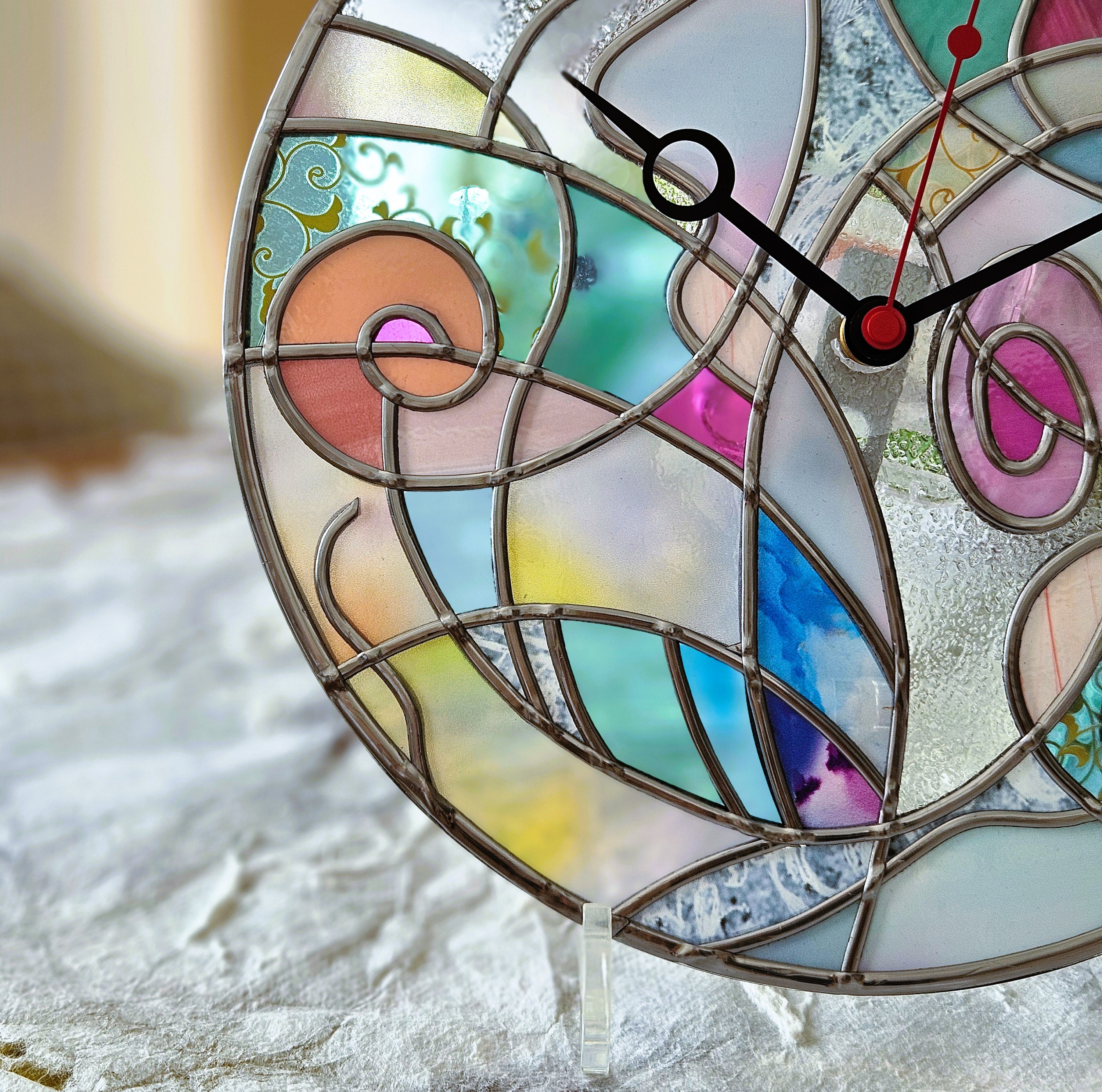 受注:和モダン『心春 Miotoアクリル掛け置き兼用時計 受注:和モダン『心春 Miotoアクリル掛け置き兼用時計