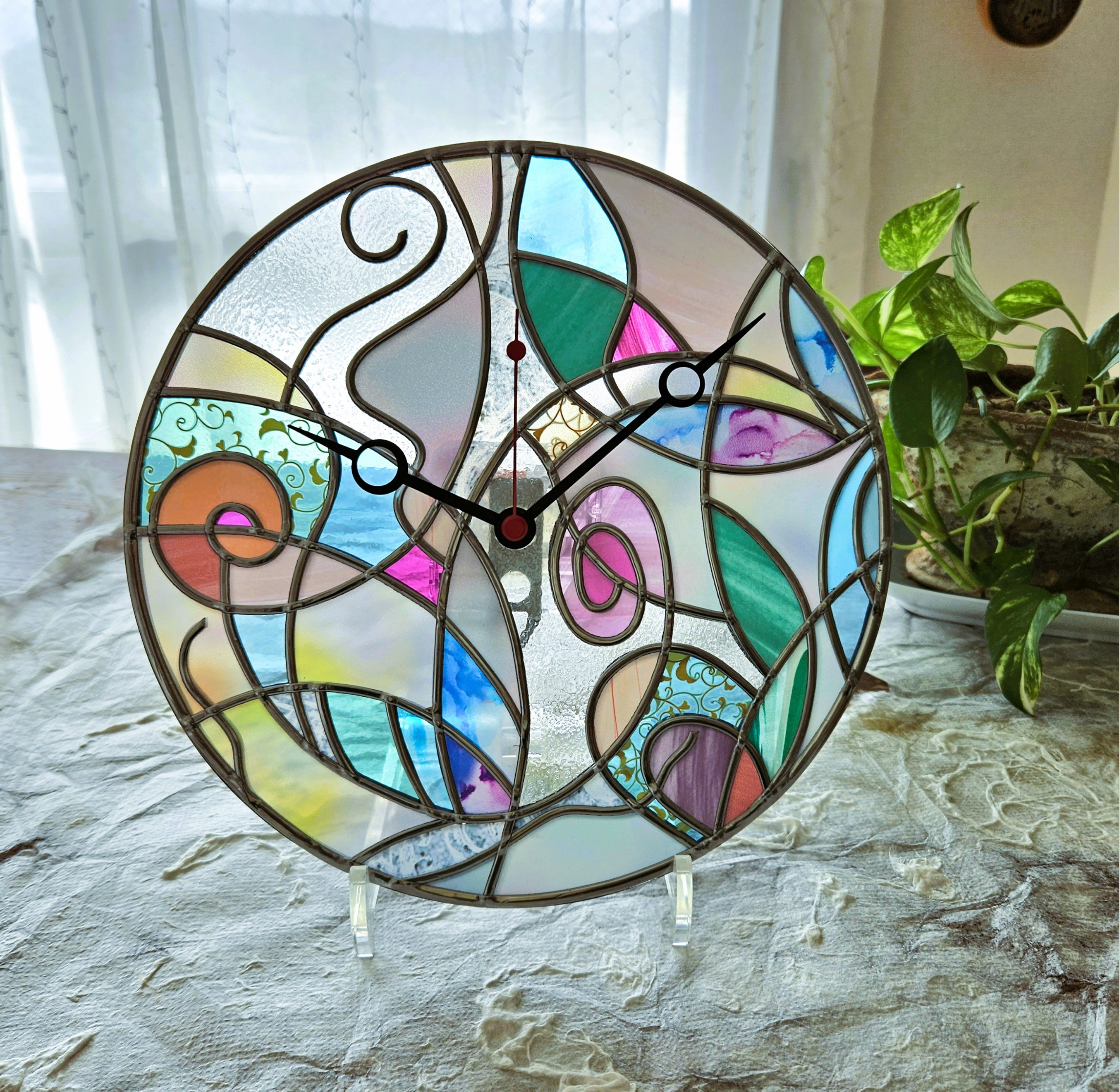 受注:和モダン『心春 Miotoアクリル掛け置き兼用時計 受注:和モダン『心春 Miotoアクリル掛け置き兼用時計