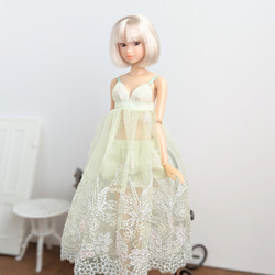 1198【ブライス ワンピース】黒のクラシカルメイドドレス※ブライス