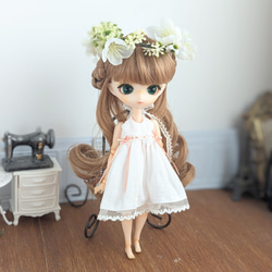 178※ブライスアウトフィット※1/6ドール服※単品※春服※ピンクの花