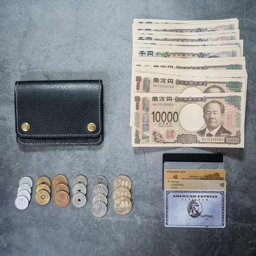 お札を折らないミドルトラッカーウォレット- Foldres rev.02[フォール