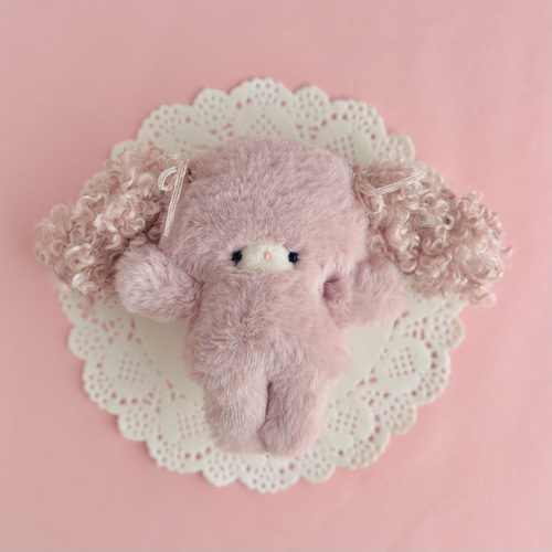 キャンディちゃん ハンドメイド ぬいぐるみ c様ご確認ページ♡キャンディちゃん クルクルくせっ毛のロップちゃん