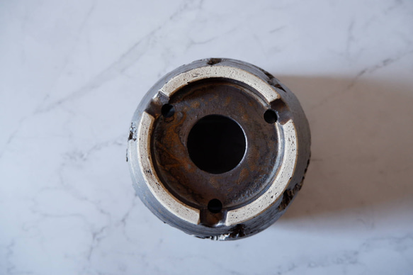 5号燻し金彩鉢907　塊根植物　多肉植物　盆栽　植木鉢　作家鉢　沖縄 7枚目の画像