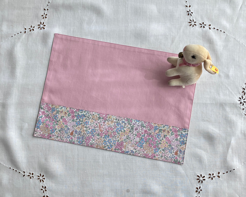 うさぎ りす 動物 リバティ＊サナルイーズ ランチョンマット 25×35 30
