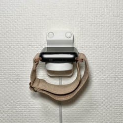 【New】ピンが見えない Apple Watch 壁掛け充電スタンド2（ループ系バンド対応） 3枚目の画像