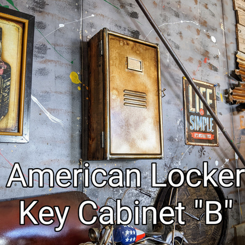 アメリカンヴィンテージを思わせる アメリカンロッカー キーボックス アメリカンロッカーを思わせるキーボックス アメリカン
