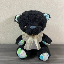 黒熊ぬいぐるみ テディベア ぬいぐるみ くまやくま吉 通販