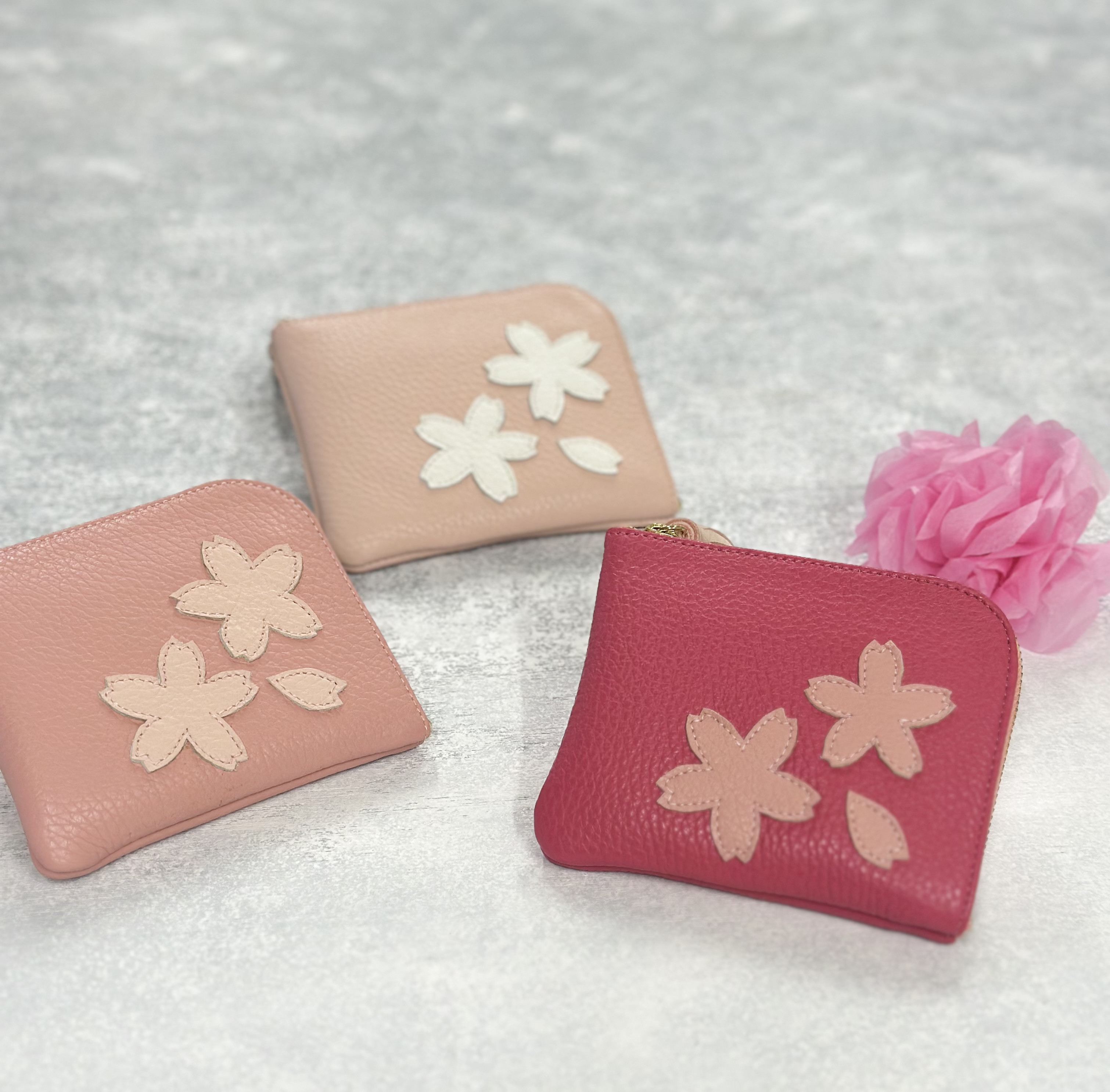 【期間限定Sakura coron mini 】☆更にコンパクト☆ミニ財布