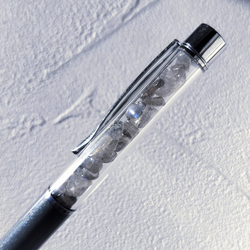 labradorite」ラブラドライト 天然石 ボールペン ギフト プレゼント