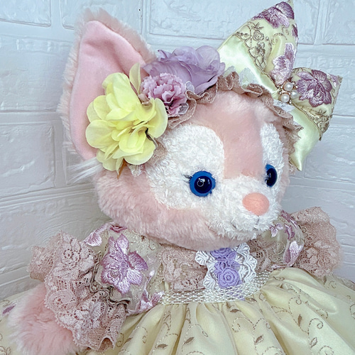リーナベル Sサイズ用 ハンドメイド コスチューム ドレス ぬいぐるみ