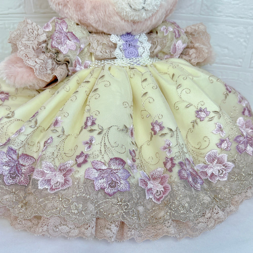 リーナベル Sサイズ用 ハンドメイド コスチューム ドレス ぬいぐるみ