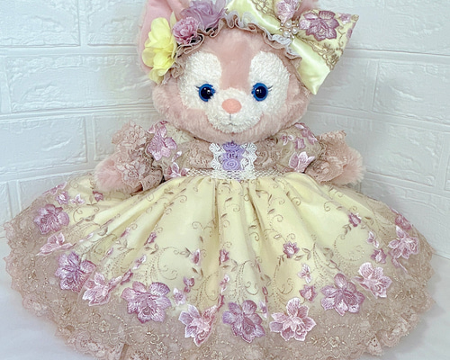 リーナベル Sサイズ用 ハンドメイド コスチューム ドレス ぬいぐるみ