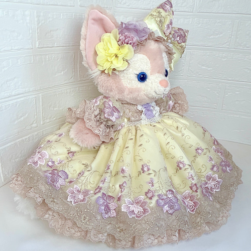 リーナベル Sサイズ用 ハンドメイド コスチューム ドレス ぬいぐるみ