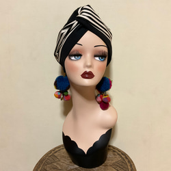 ラスタ レゲエ ジャマイカン アフリカン ターバン ヘアターバン ヘア