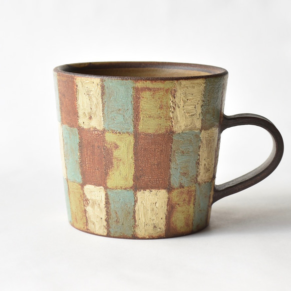 Painting mug ペインティングマグカップ 058 4枚目の画像