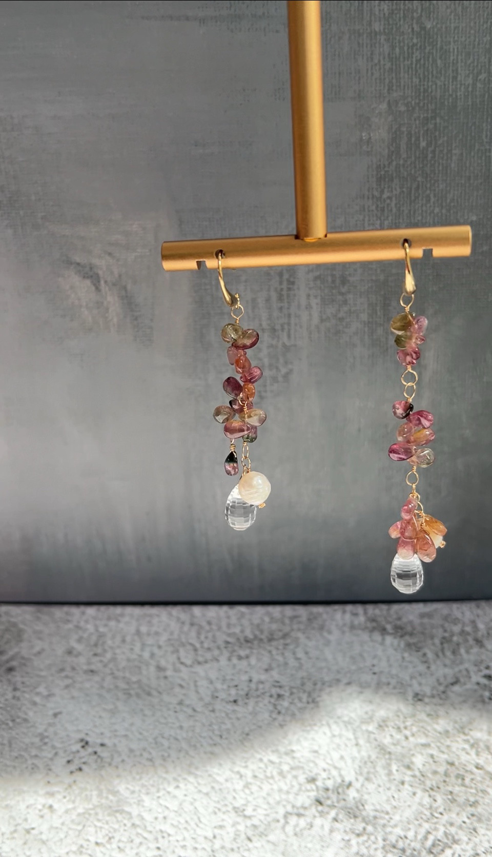 『Fleurir-フルリール-』14kgfピアス