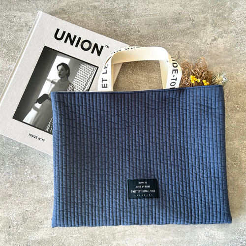 5点セット ブラック×ブルー 大人かっこいい くすみカラー 入学セット