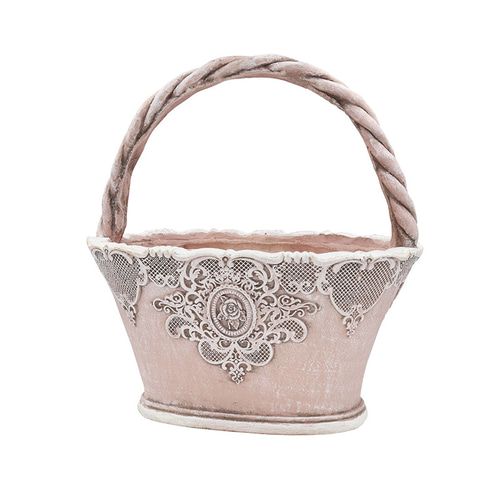 ローズレース フラワー 植木鉢 鉢 プランター グラスファイバー