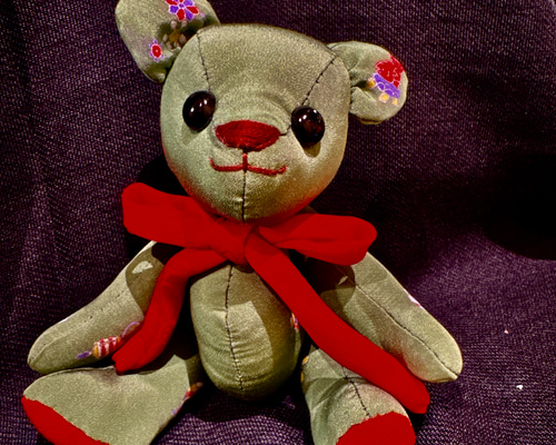 メロンパン　テディベア　作家　ぬいぐるみ　ハンドメイド メロンパンテディベア作家ぬいぐるみハンドメイド