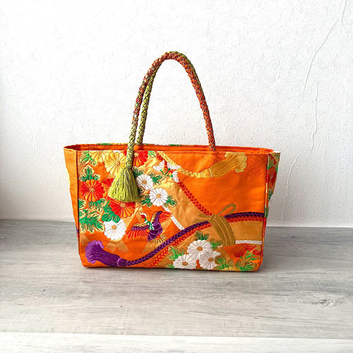 帯リメイクバック　バック２個セット 2wayバッグ 作り方 KIMONO DIY 帯リメイク - YouTube