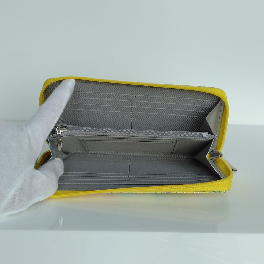 ヨーロッパサラサ(イエロー地に七色箔）