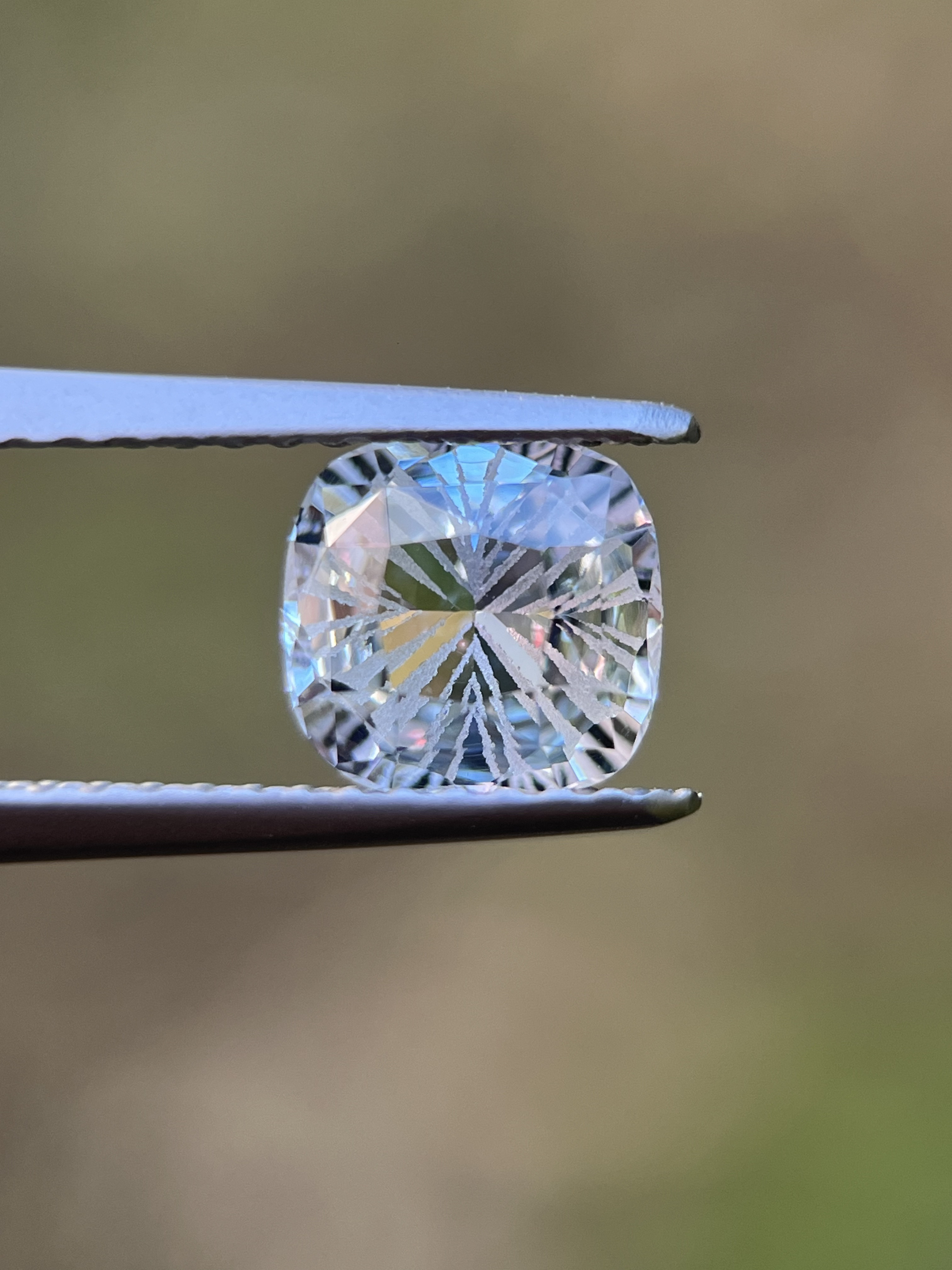 ホワイトサファイア1.35ct Natural White Sapphire