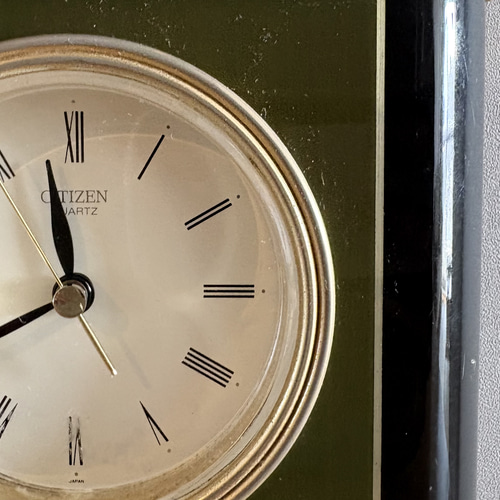 値下げ！日本製！昭和レトロ　CITIZEN 置き時計 値下げ！日本製！昭和レトロ CITIZEN 置き時計 - メルカリ
