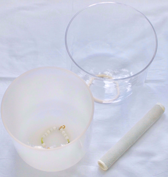 自分の思考のパワーに気づき、古い考えを手放して天使のご加護をいただく✨エンジェルフェザーフローライトのブレスレッ 16枚目の画像