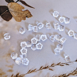 ピアスキャッチ 4.5㍉ ホール0.3㍉ ピアス キャッチ シリコン 3枚目の画像