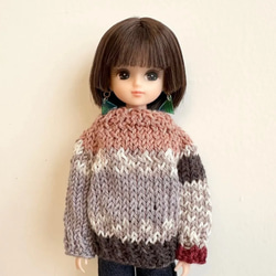 シルバニアファミリー 家族 お洋服セット ブラウン タータンチェック シルバニアファミリー 家族 お洋服セット ブラウン×グリーン系