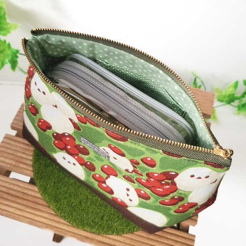 シマエナガ❤抹茶ぜんざい❤ショルダーバッグ❤ハンドメイド シマエナガ❤抹茶ぜんざい❤ショルダーバッグ❤ハンドメイド