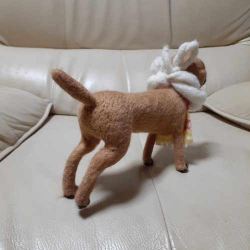 羊毛フェルト 犬 柴犬｜羊毛フェルト
