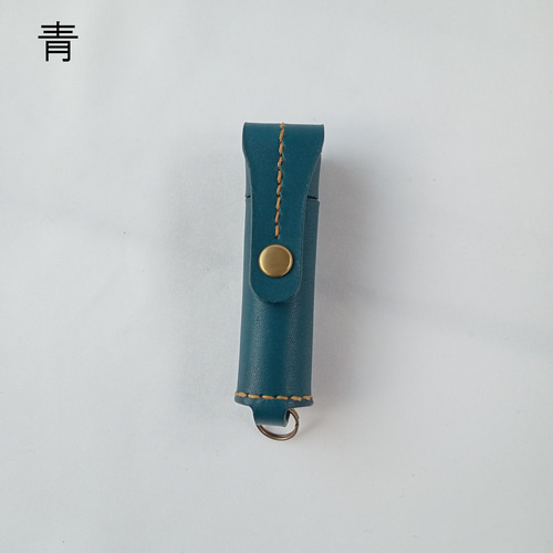 キーホルダーリップクリームケース 小サイズ ヌメ革 その他ケース TORI