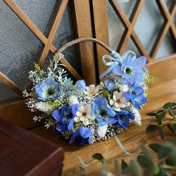 花の雲】かすみ草たっぷりのナチュラルリース/もこもこ Creema限定