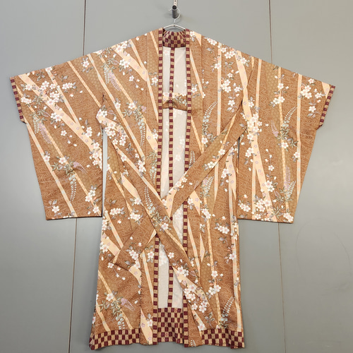 コンセプトきもの 斜衣」 花柄( 桜・藤)小紋 「やぶ桜」 創作着物 着物