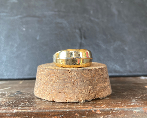 ハンドメイドリング シルバーアクセサリー スプーンリング