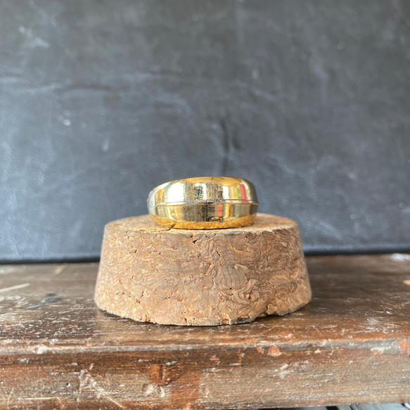 ハンドメイドリングno.87 シルバーアクセサリー スプーンリング