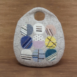 フェルトのたまごバッグ 6枚目の画像