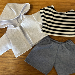 ちいぽぽちゃん服 サロペットセット その他人形 しましまや 通販