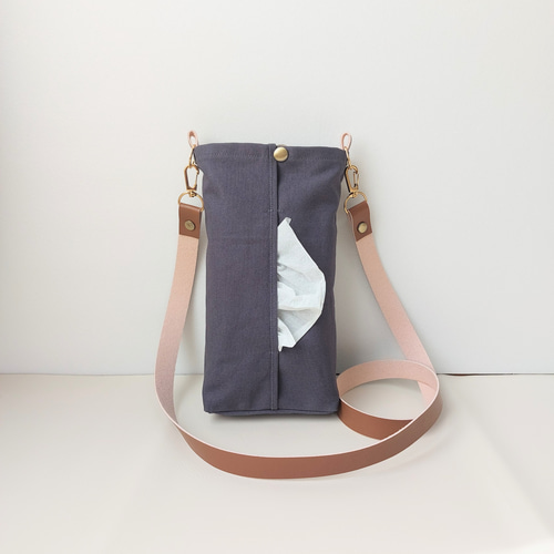 sale!】スマホショルダー兼ティッシュケース スマホポシェット