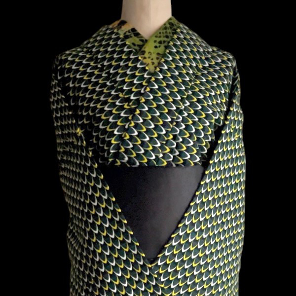 送料無料！African KIMONO アフリカ着物