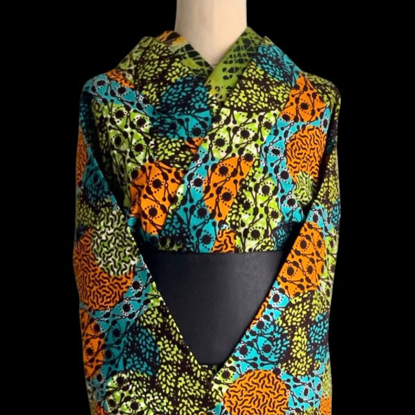 送料無料！African KIMONO アフリカ着物