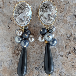 カメオ イヤリング のおすすめ人気通販 検索結果｜Creema(クリーマ