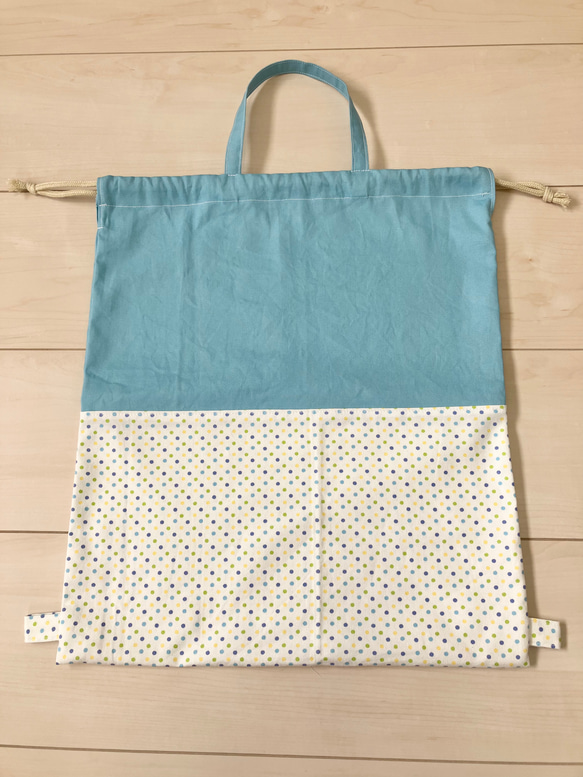 送料無料！大き目　体操着袋　お着替え袋 3枚目の画像