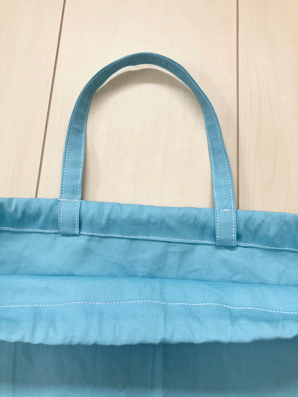 送料無料！大き目　体操着袋　お着替え袋 6枚目の画像