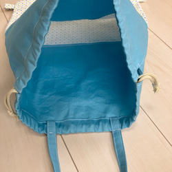 送料無料！大き目　体操着袋　お着替え袋 5枚目の画像