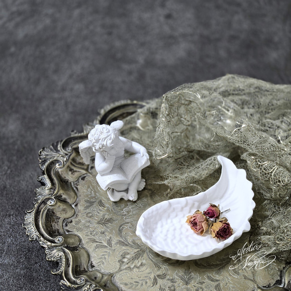 天使の翼 トレイ(B) ◆ アロマストーン 2枚目の画像